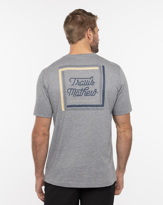 Riviera Maya Tee Heather Grey | Travis Mathew Customer Favorite