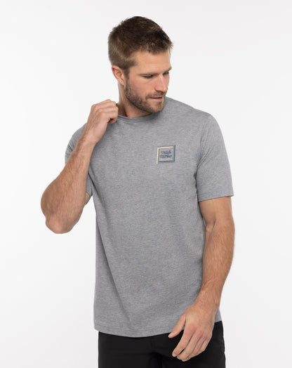 Riviera Maya Tee Heather Grey | Travis Mathew Customer Favorite