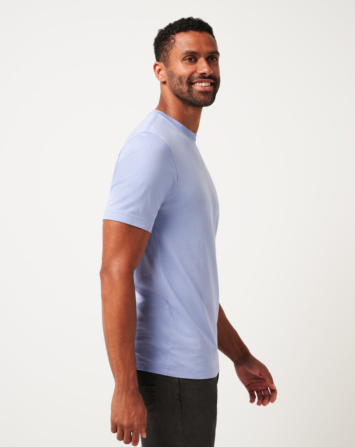 Night Diver Tee Heather Violet Storm | Travis Mathew Exclusive