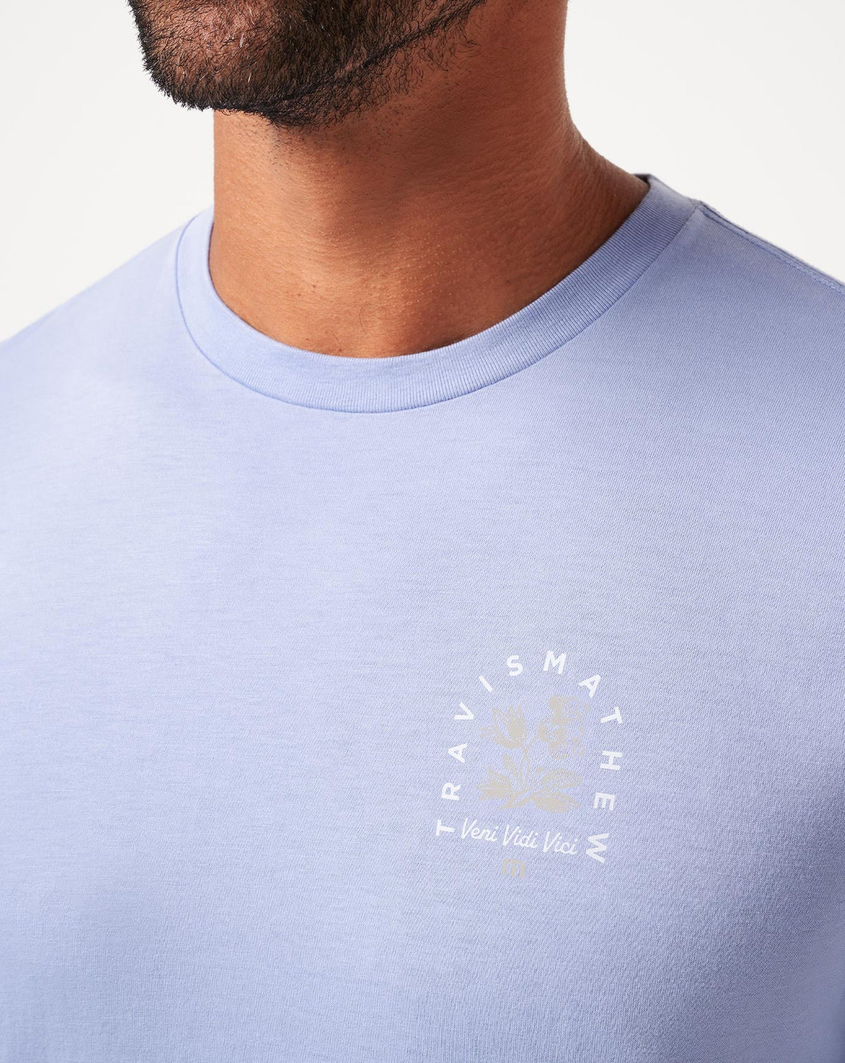 Night Diver Tee Heather Violet Storm | Travis Mathew Exclusive