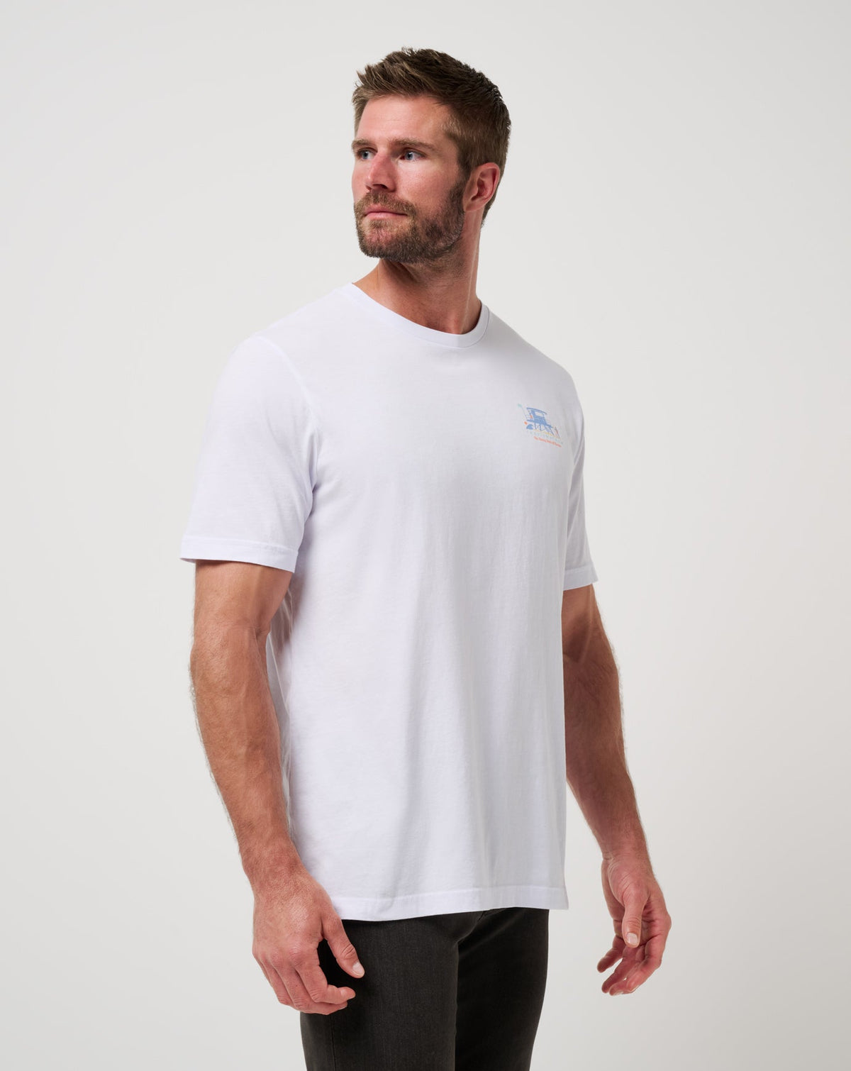 Key West Kiss Tee White | Travis Mathew Discount