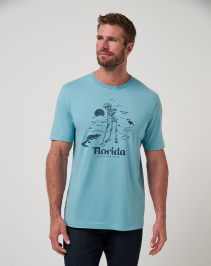 Sunshine Shore Tee Cameo | Travis Mathew Best Seller