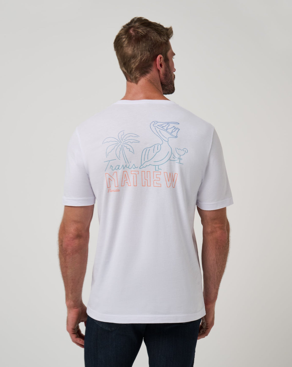 Siesta 2.0 Tee White | Travis Mathew Latest