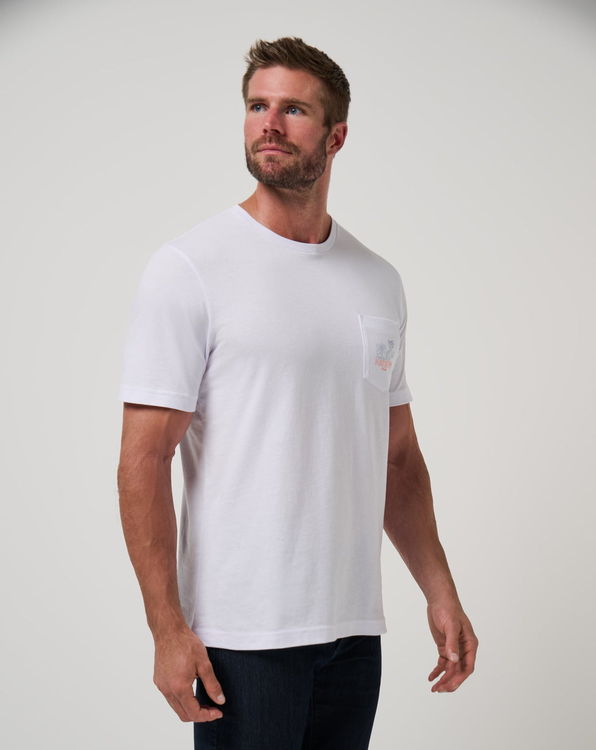 Siesta 2.0 Tee White | Travis Mathew Latest