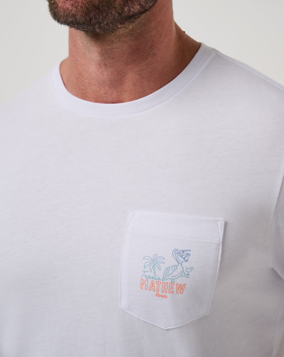 Siesta 2.0 Tee White | Travis Mathew Latest