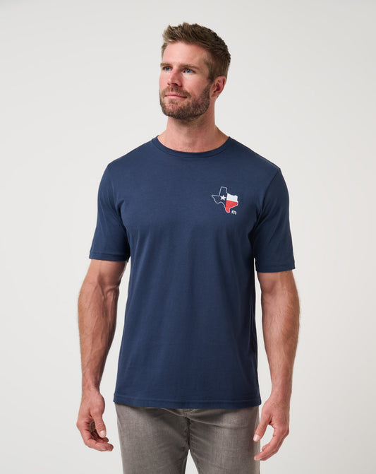 West Texas Wind Tee Total Eclipse | Travis Mathew Essential