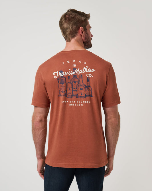 Shiner Shine Tee Maple | Travis Mathew Best Seller