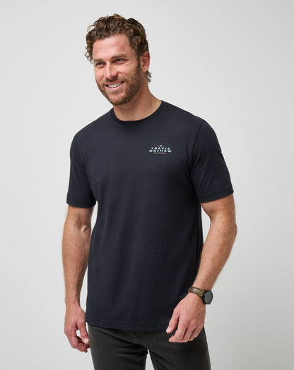 Nautical Nines Tee Black | Travis Mathew Deals