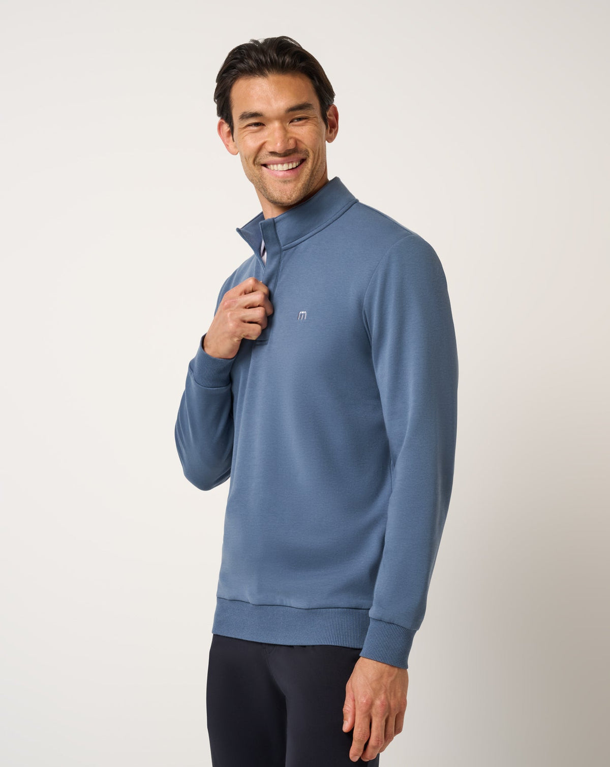 Cloud Quarter Zip 2.0 Bering Sea | Travis Mathew Sale