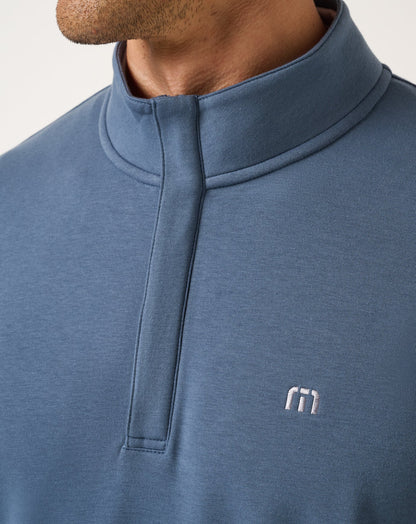 Cloud Quarter Zip 2.0 Bering Sea | Travis Mathew Sale