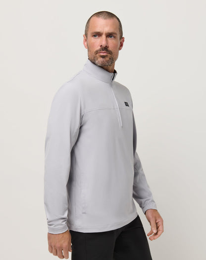 Wanderlust Quarter Zip Micro Chip | Travis Mathew Trusted