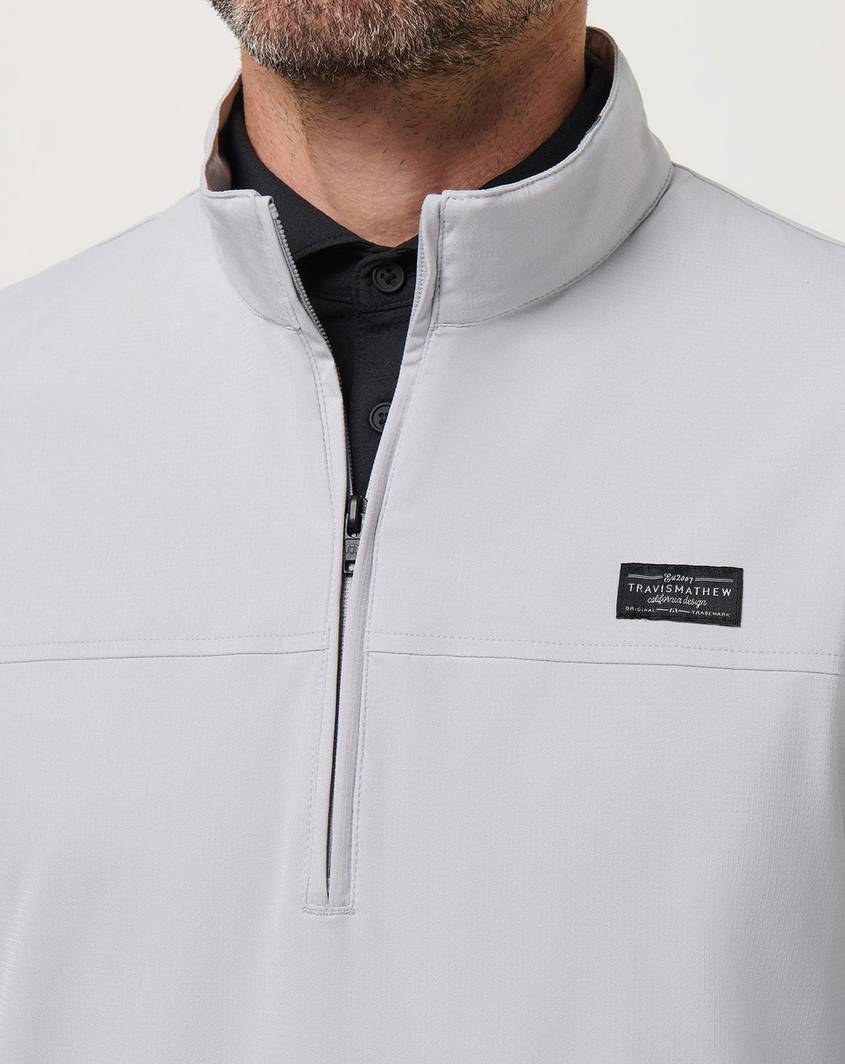 Wanderlust Quarter Zip Micro Chip | Travis Mathew Trusted