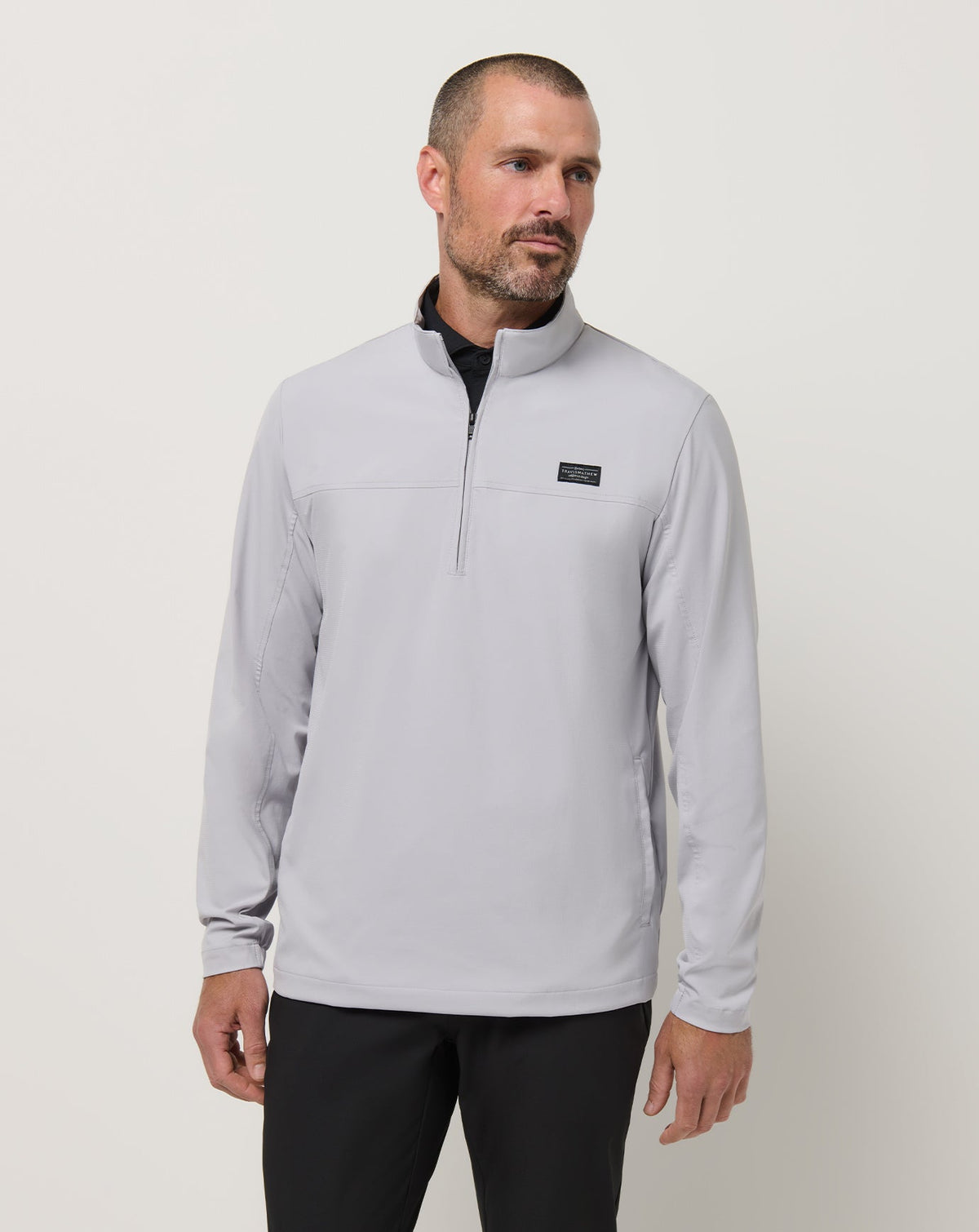 Wanderlust Quarter Zip Micro Chip | Travis Mathew Trusted