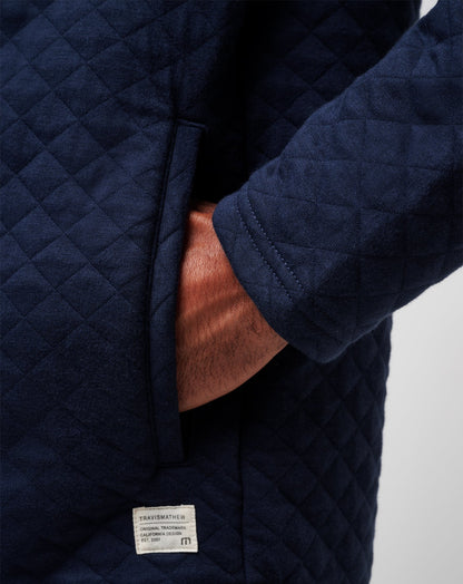Transatlantic Quarter Zip Total Eclipse | Travis Mathew Special Offer