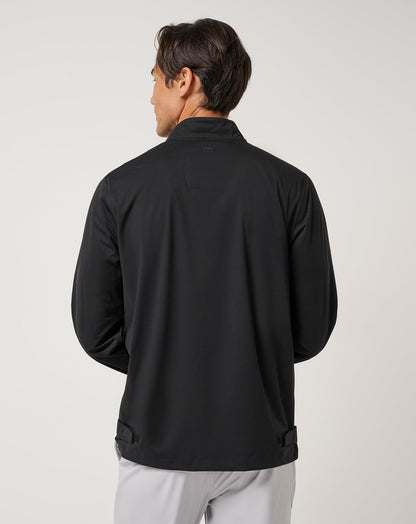 On Course 2.0 Quarter Zip Black | Travis Mathew Best Price