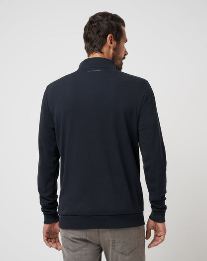 Cloud Quarter Zip 2.0 Black | Travis Mathew Top Pick