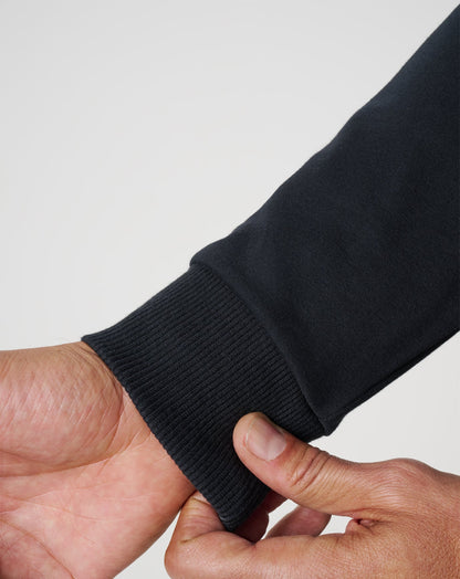Cloud Quarter Zip 2.0 Black | Travis Mathew Top Pick
