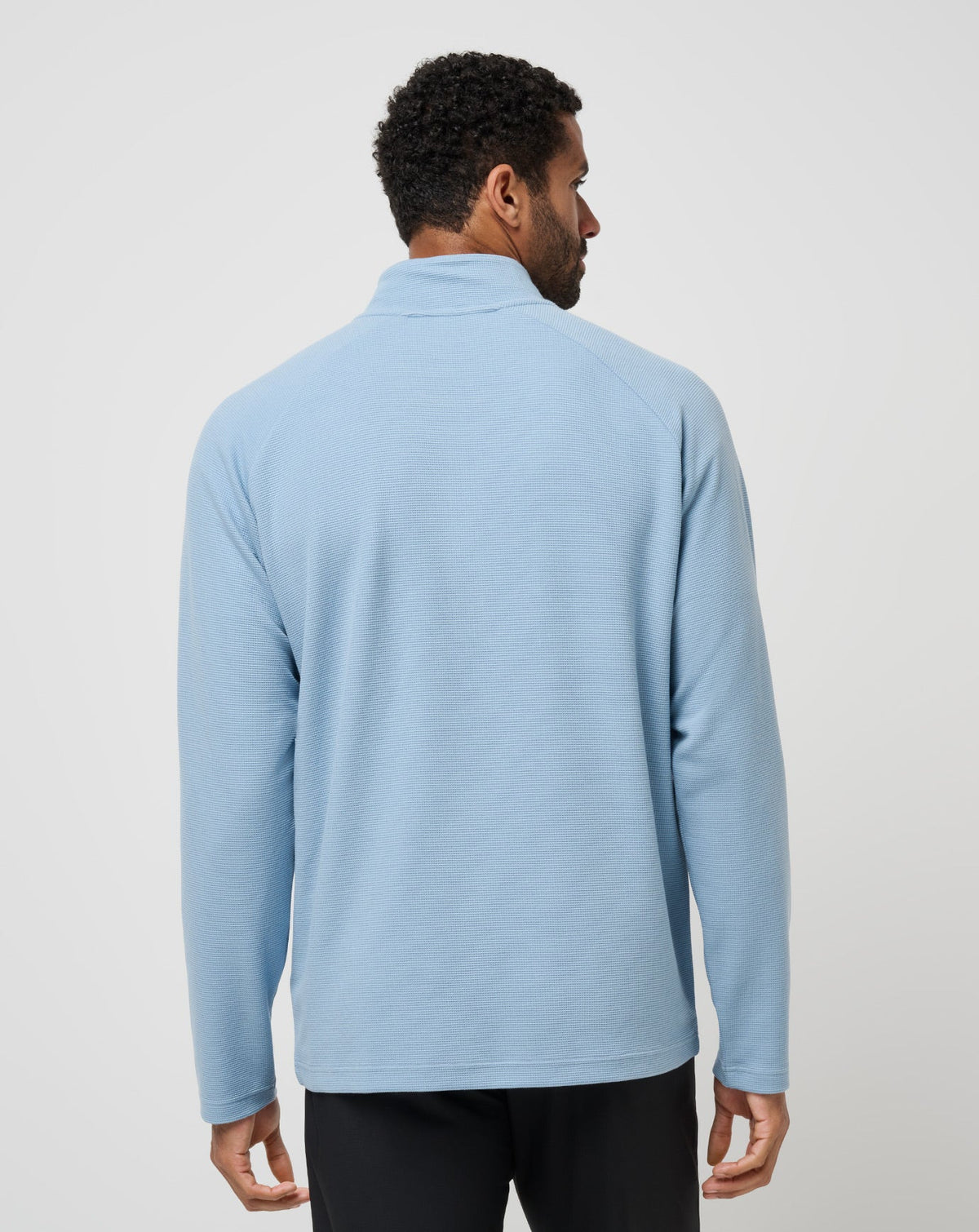 Performance Waffle Quarter Zip Dusty Blue | Travis Mathew Popular