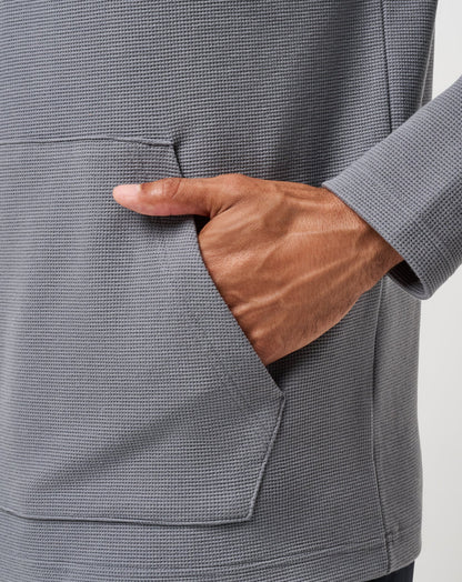 Performance Waffle Quarter Zip Quiet Shade | Travis Mathew Recommended