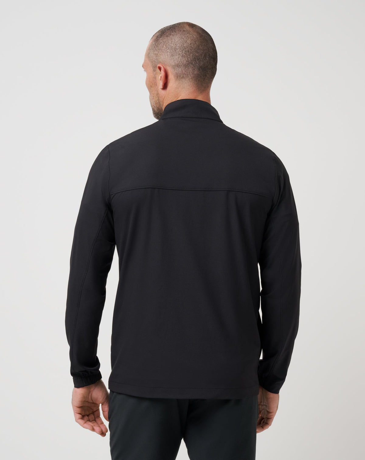 Wanderlust Quarter Zip Black | Travis Mathew Recommended