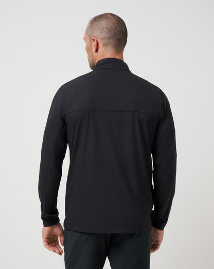 Wanderlust Quarter Zip Black | Travis Mathew Recommended