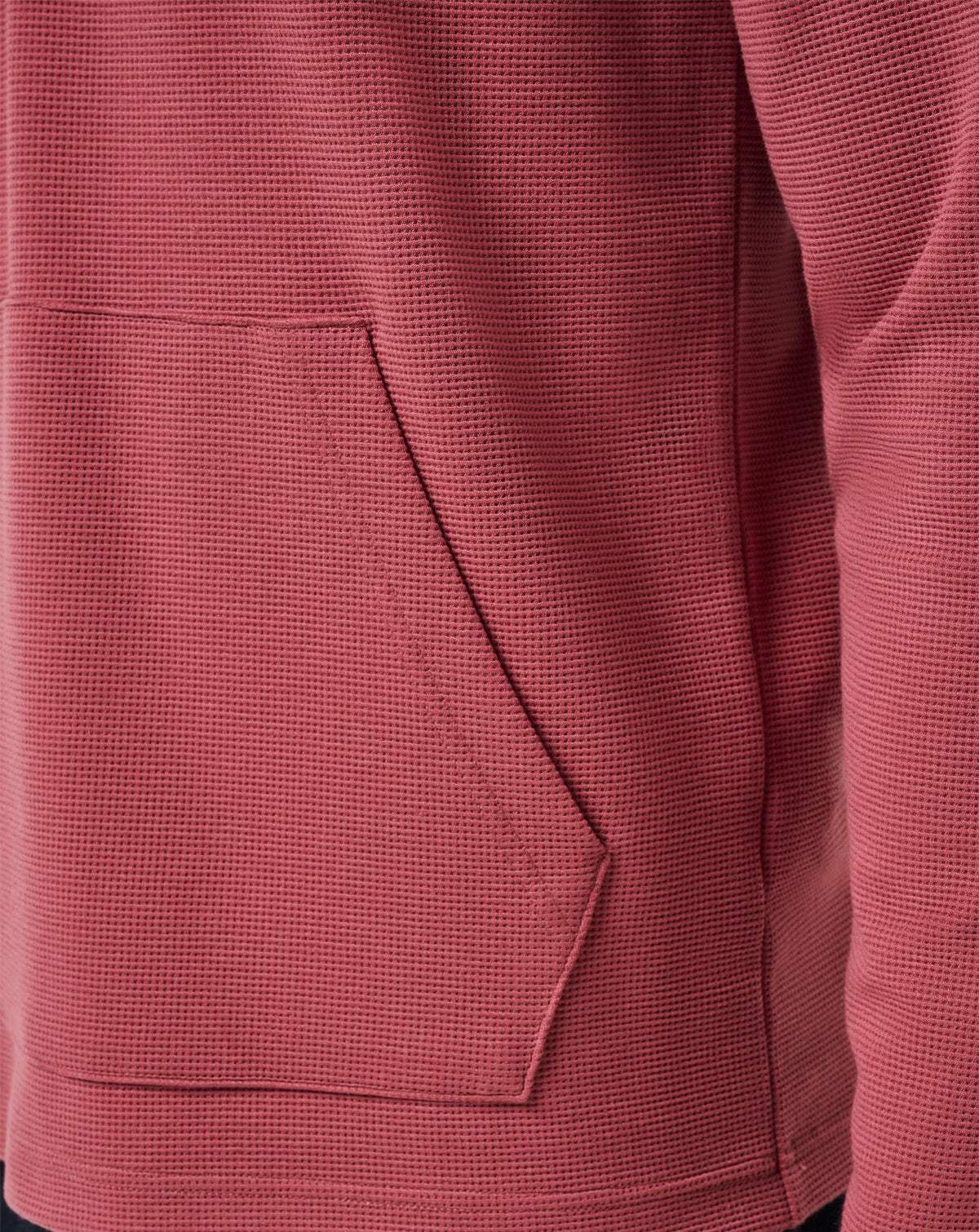 Performance Waffle Quarter Zip Roan Rouge | Travis Mathew Sale