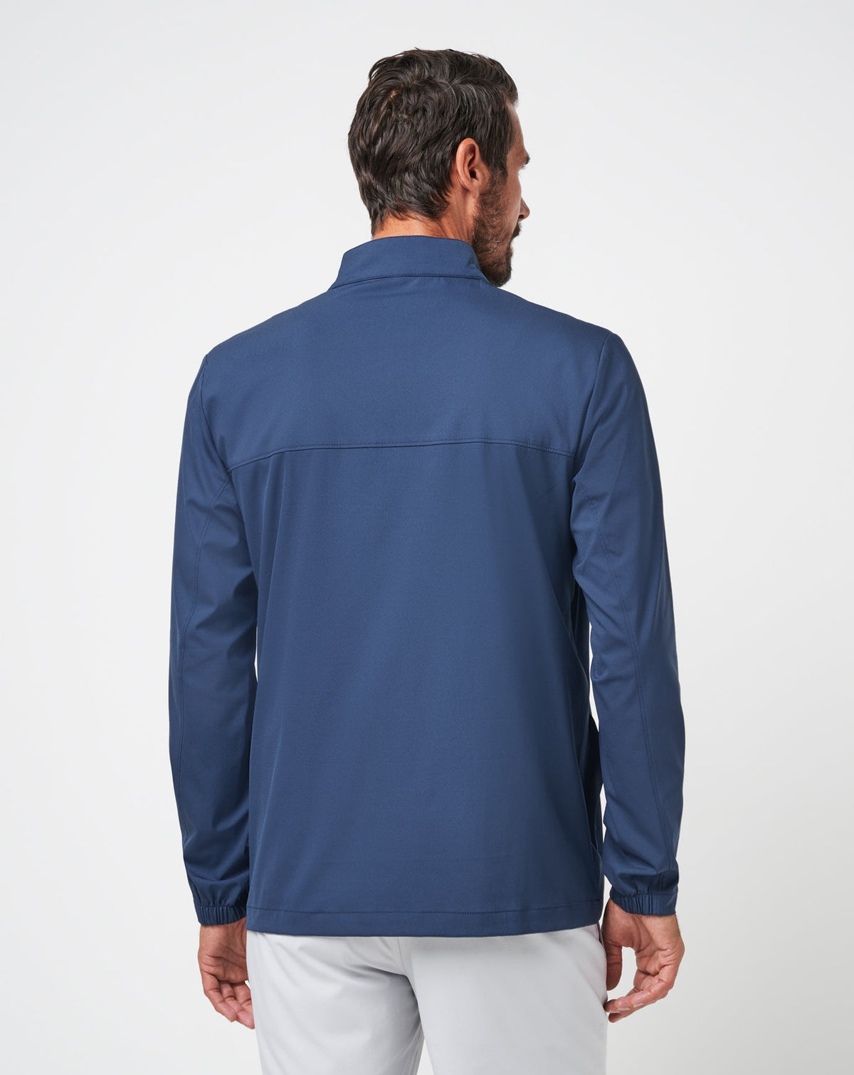 Wanderlust Quarter Zip Mood Indigo | Travis Mathew Classic