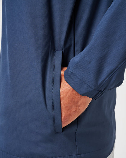 Wanderlust Quarter Zip Mood Indigo | Travis Mathew Classic