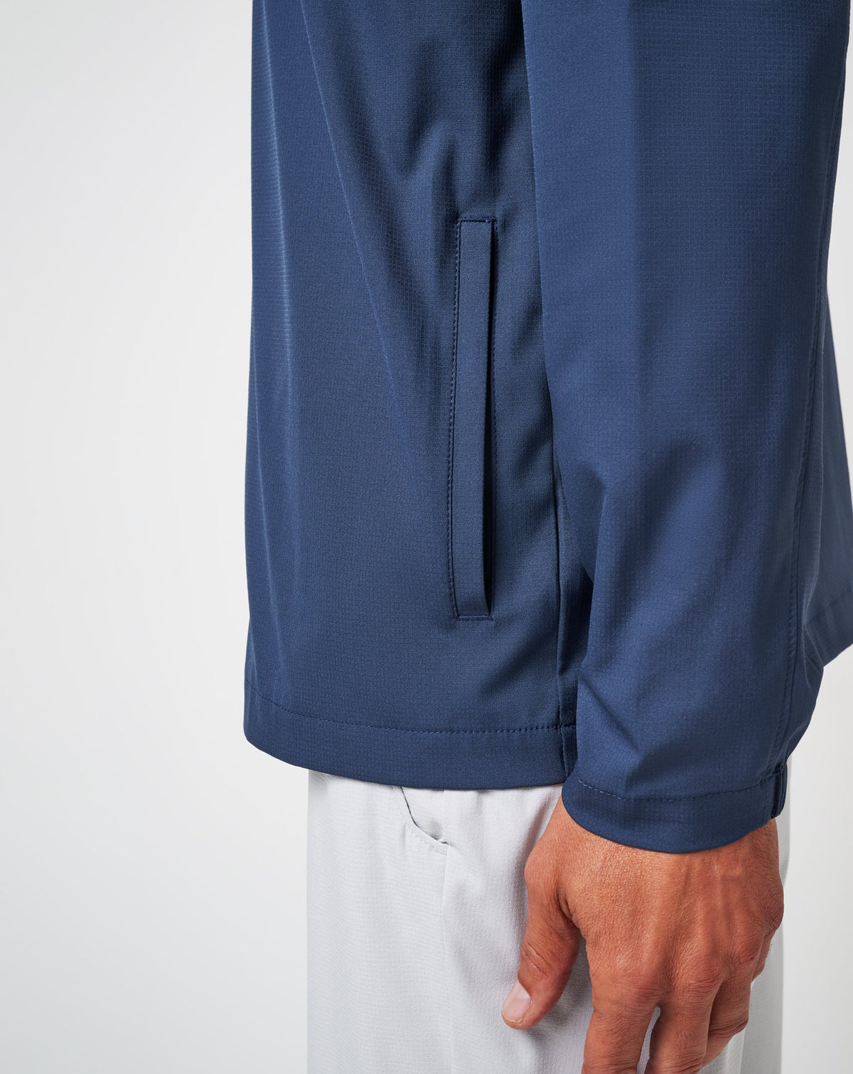 Wanderlust Quarter Zip Mood Indigo | Travis Mathew Classic