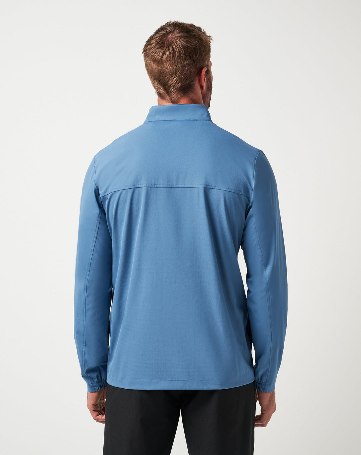 Wanderlust Quarter Zip Copen Blue | Travis Mathew Premium