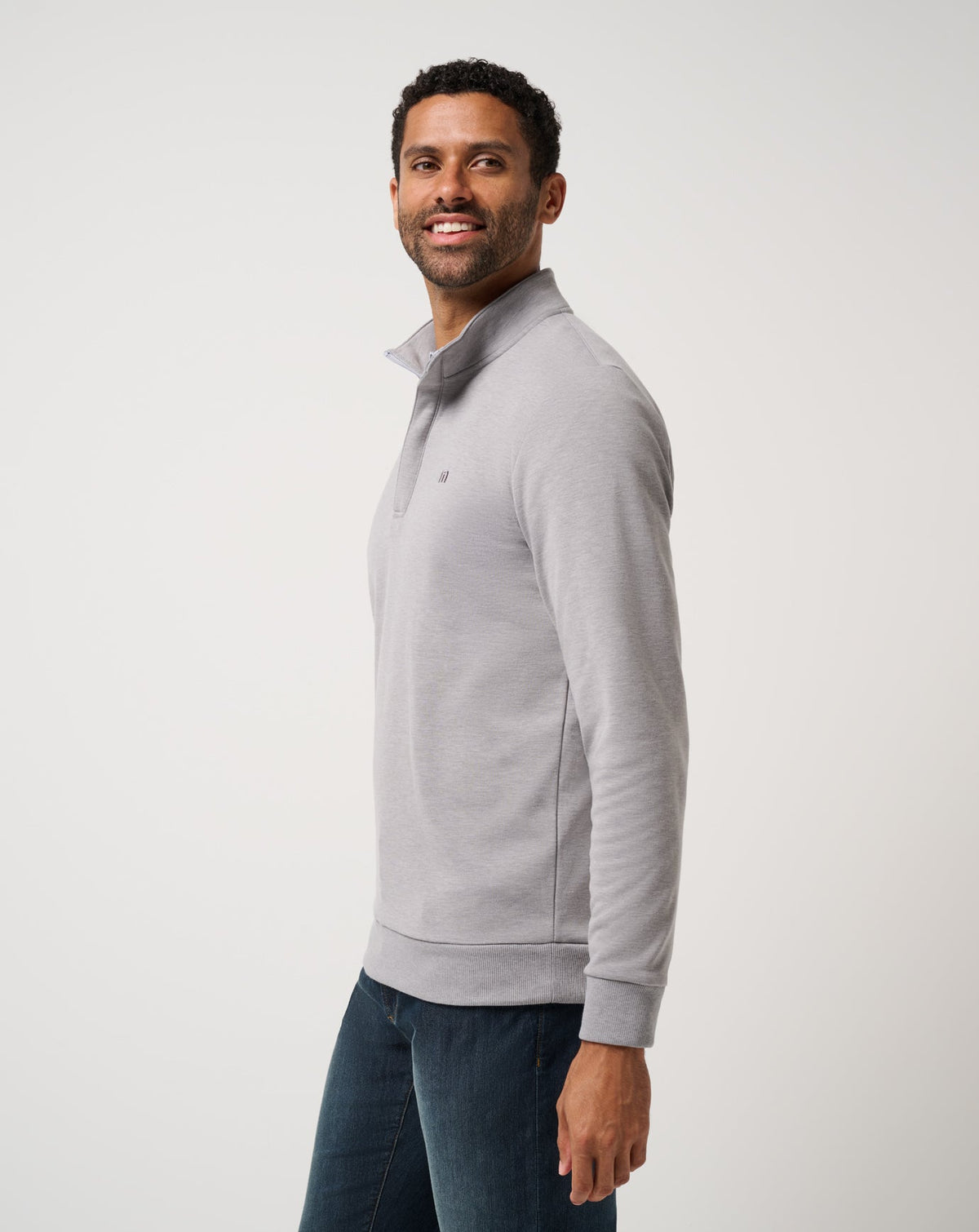 Cloud Quarter Zip 2.0 Heather Medium Grey | Travis Mathew Latest