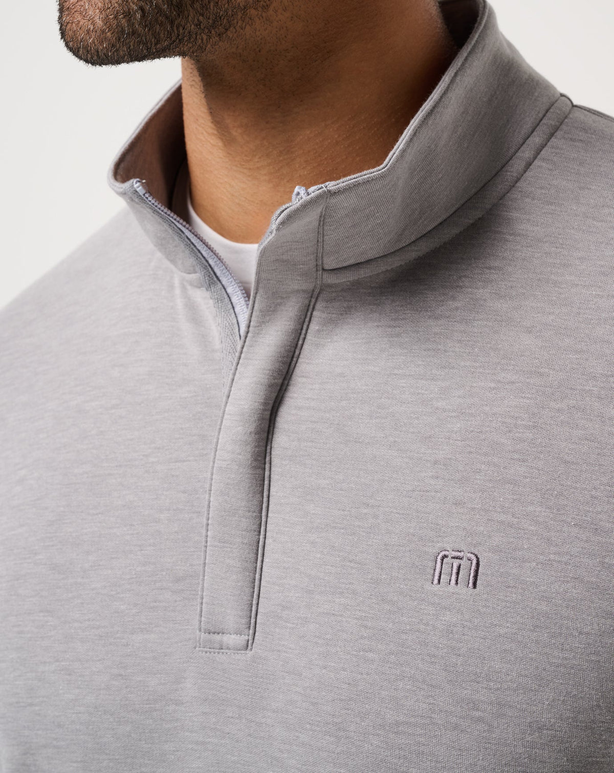 Cloud Quarter Zip 2.0 Heather Medium Grey | Travis Mathew Latest