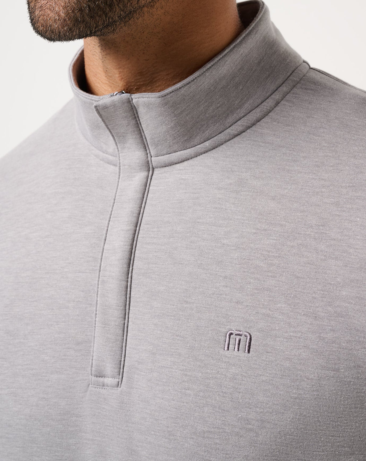 Cloud Quarter Zip 2.0 Heather Medium Grey | Travis Mathew Latest