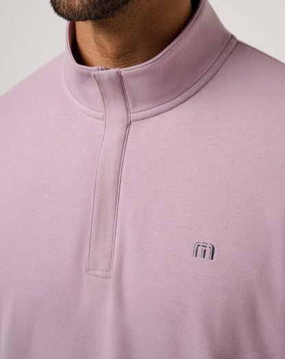 Cloud Quarter Zip 2.0 Elderberry | Travis Mathew Classic