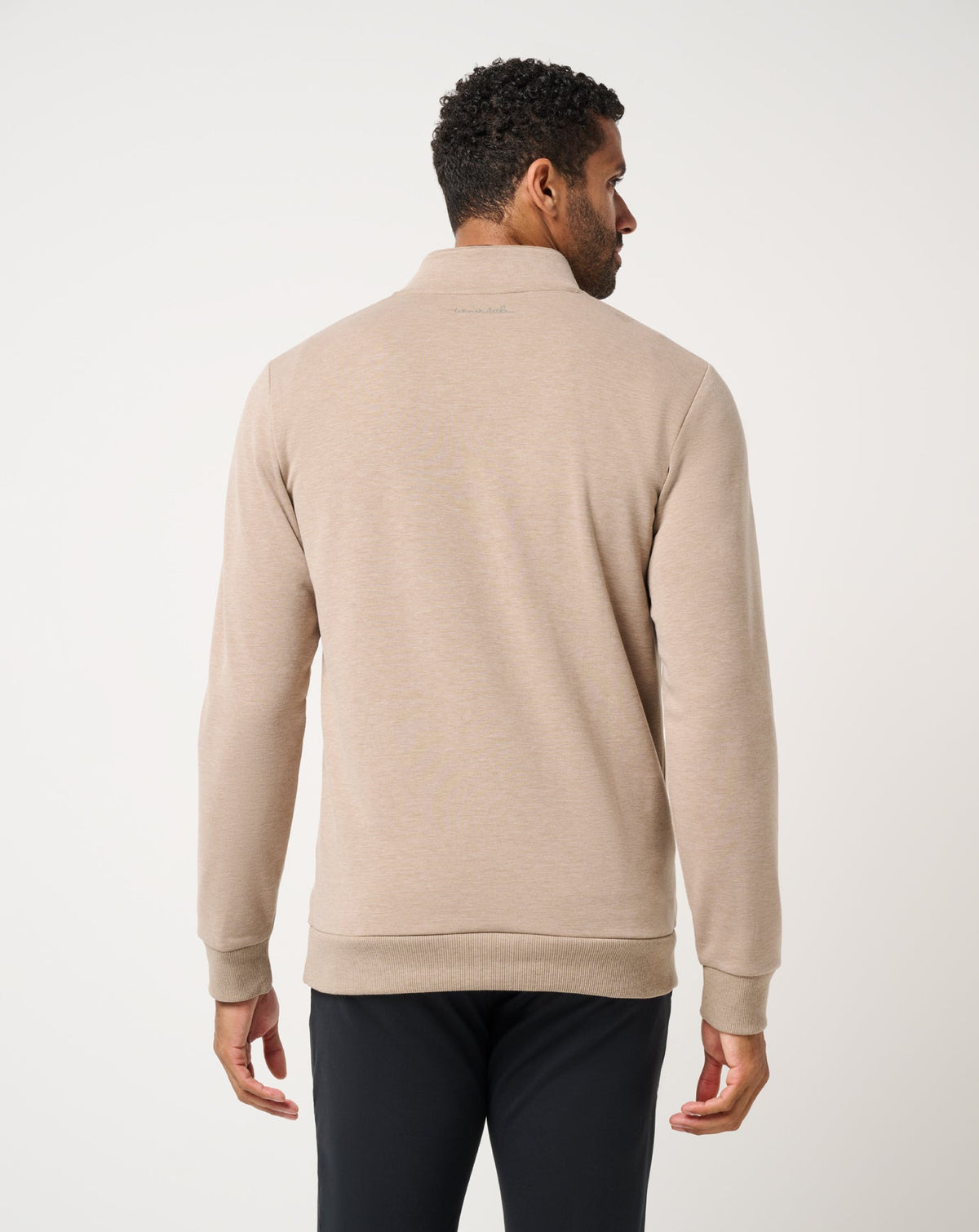 Cloud Quarter Zip 2.0 Heather Portabella Brown | Travis Mathew Everyday