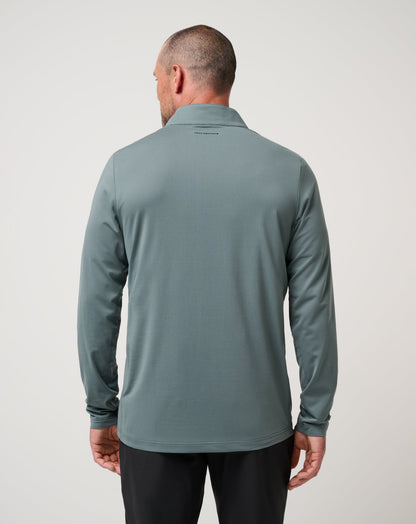 Heater Pro Quarter Zip Balsam Green | Travis Mathew New