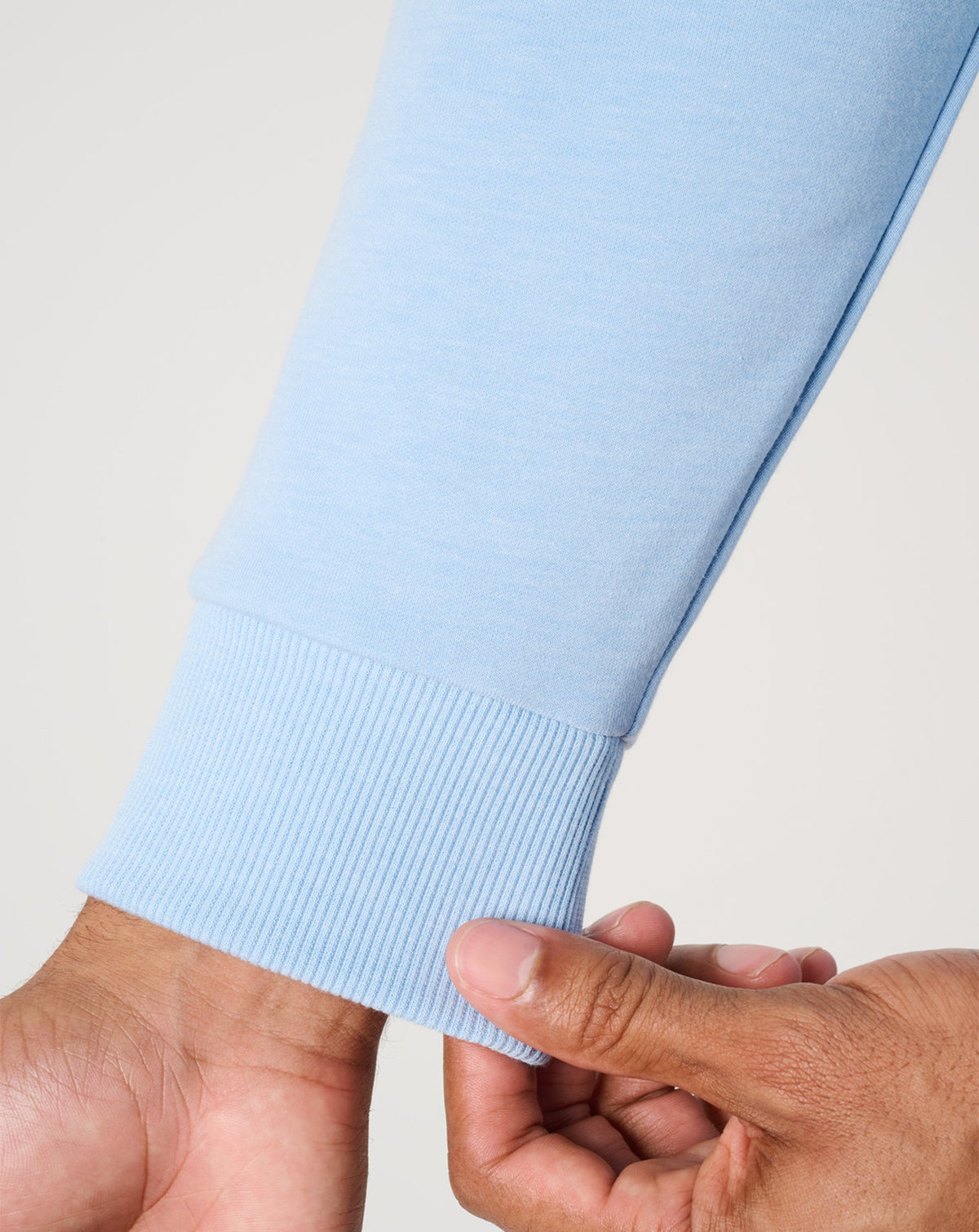 Cloud Quarter Zip 2.0 Heather Powder Blue | Travis Mathew Customer Favorite