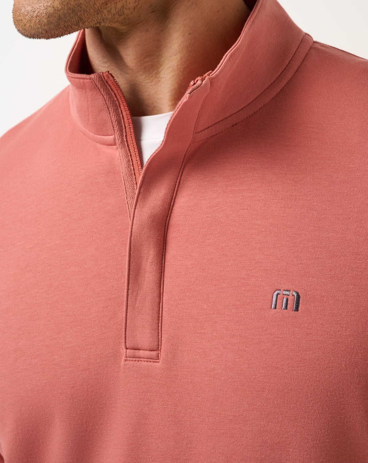 Cloud Quarter Zip 2.0 Brick Dust | Travis Mathew Discount