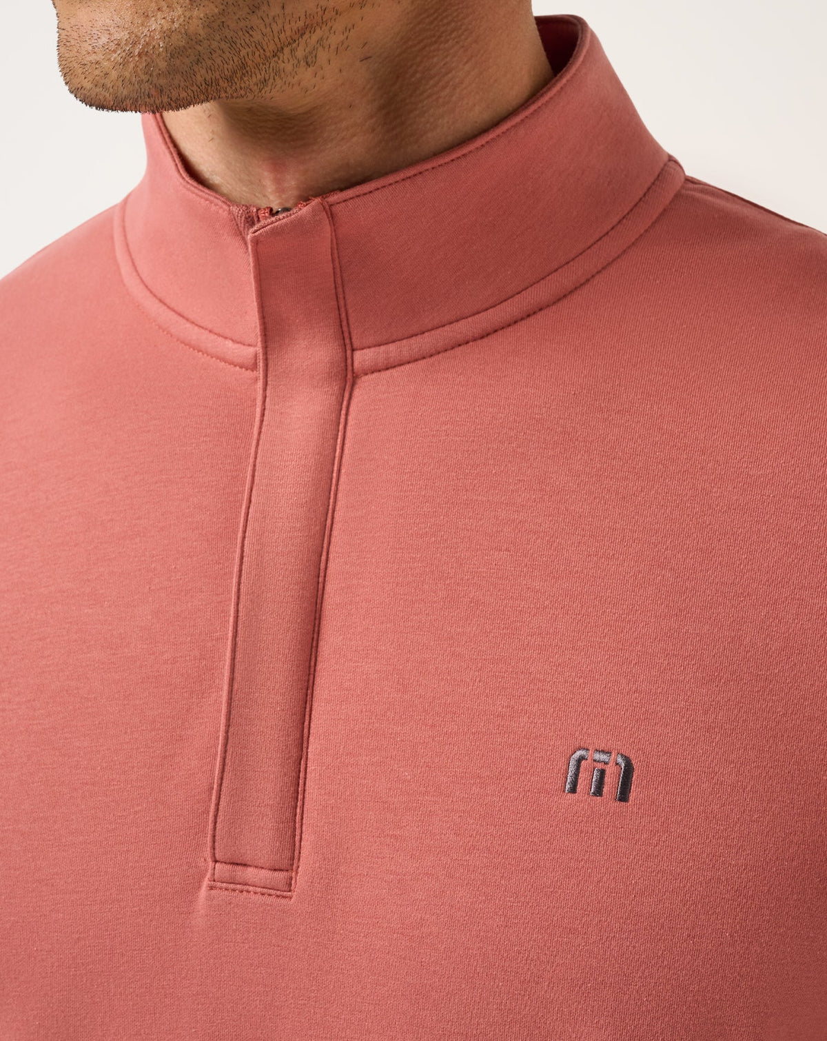 Cloud Quarter Zip 2.0 Brick Dust | Travis Mathew Discount
