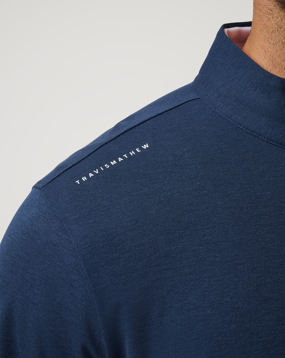 Seattle Mariners Time To Tailgate Quarter Zip Navy | Travis Mathew Top Pick