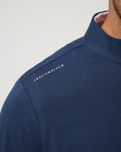 Boston Red Sox Time To Tailgate Quarter Zip Navy | Travis Mathew Premium