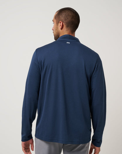 New York Yankees Time To Tailgate Quarter Zip Navy | Travis Mathew Hot Sale