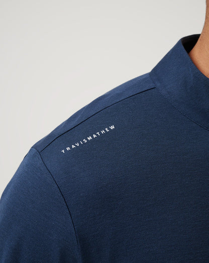 New York Yankees Time To Tailgate Quarter Zip Navy | Travis Mathew Hot Sale
