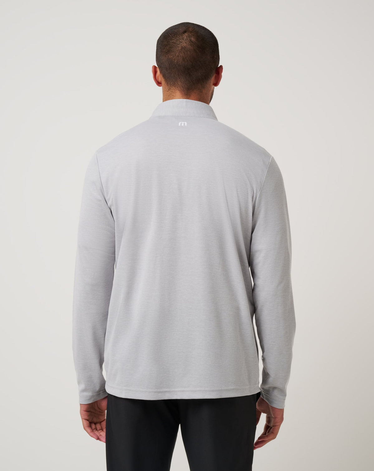San Francisco Giants Time To Tailgate Quarter Zip Heather Grey | Travis Mathew Top Pick