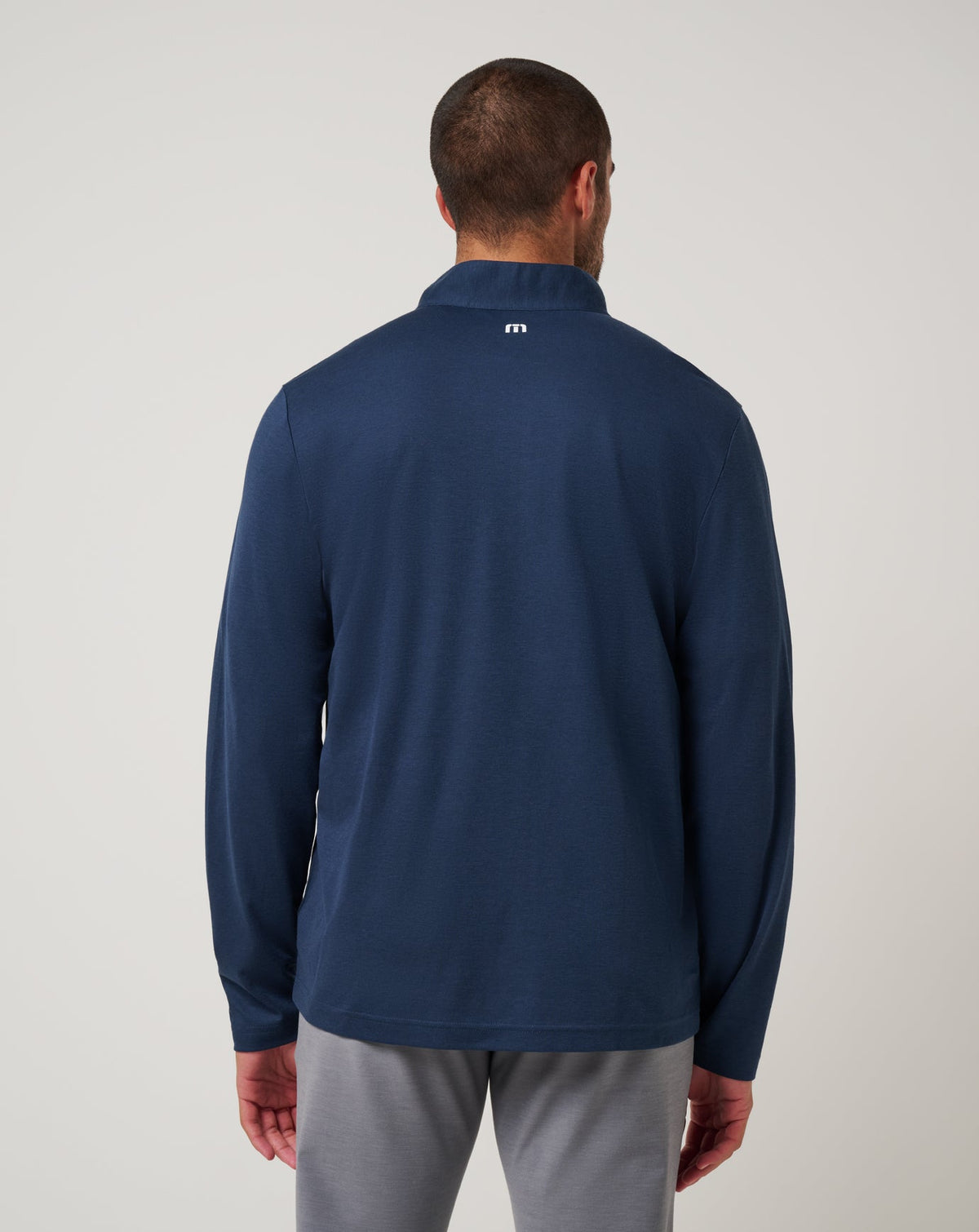 Los Angeles Angels Time To Tailgate Quarter Zip Navy | Travis Mathew Everyday