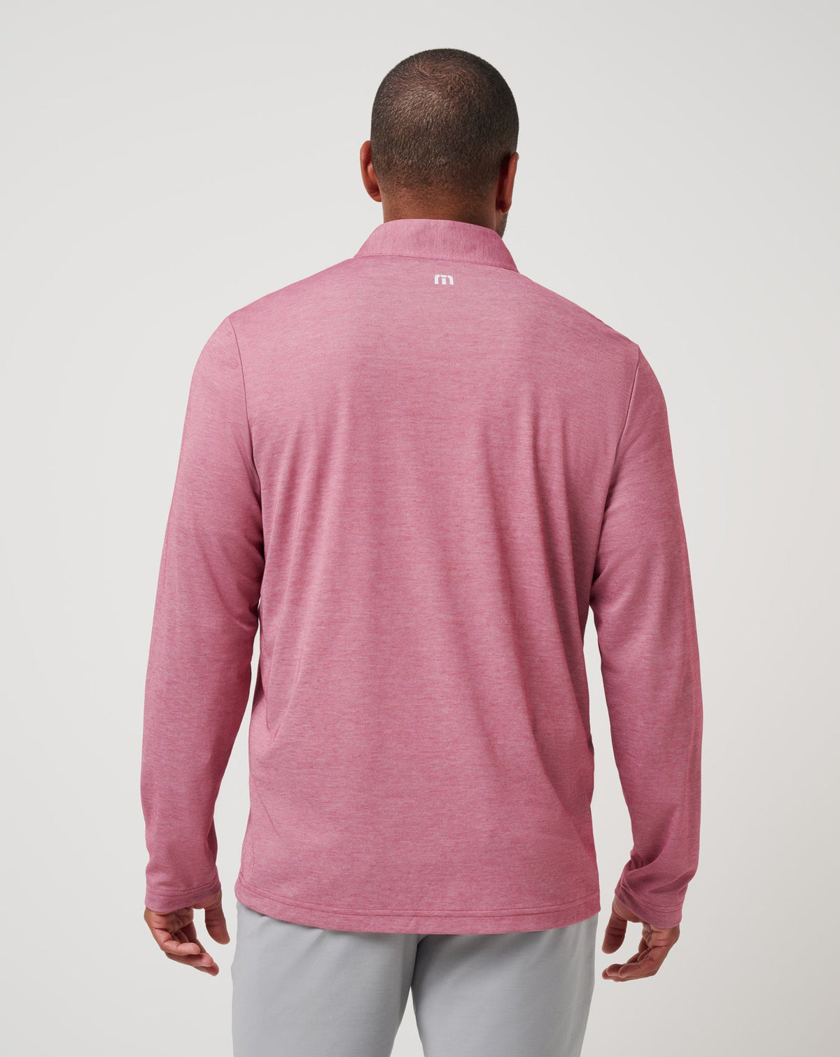 Texas Rangers Time To Tailgate Quarter Zip Heather Red | Travis Mathew Popular