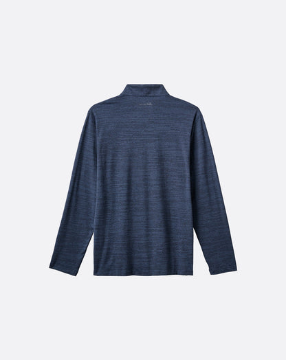 Boston Red Sox The Heater Quarter Zip Vintage Indigo/Black | Travis Mathew Great Value