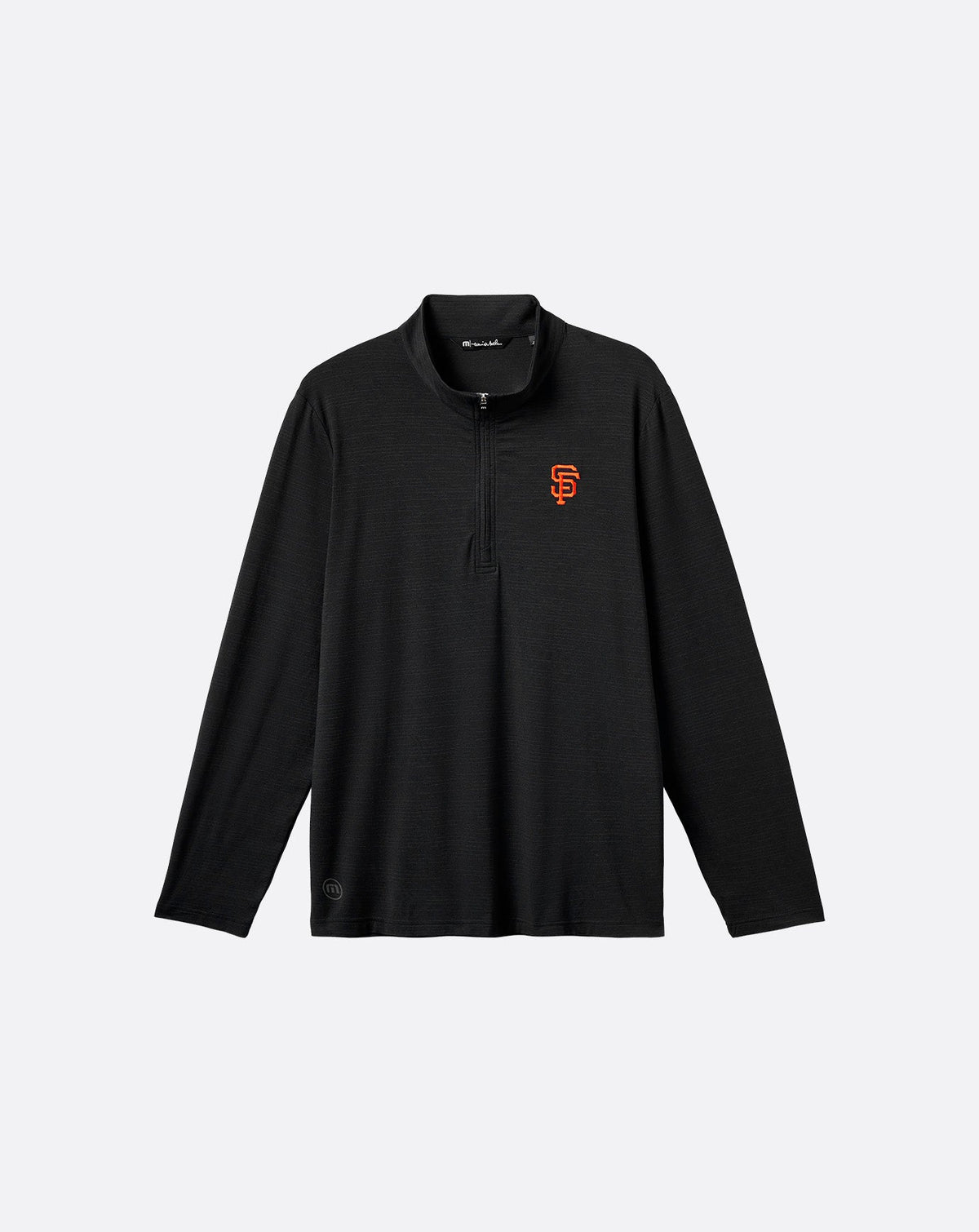 San Francisco Giants The Heater Quarter Zip Black | Travis Mathew Best Seller