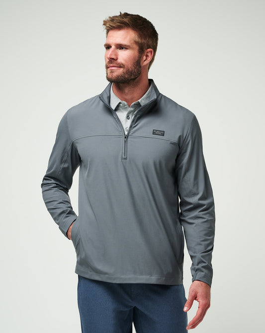 Wanderlust Quarter Zip Quiet Shade | Travis Mathew Best Seller