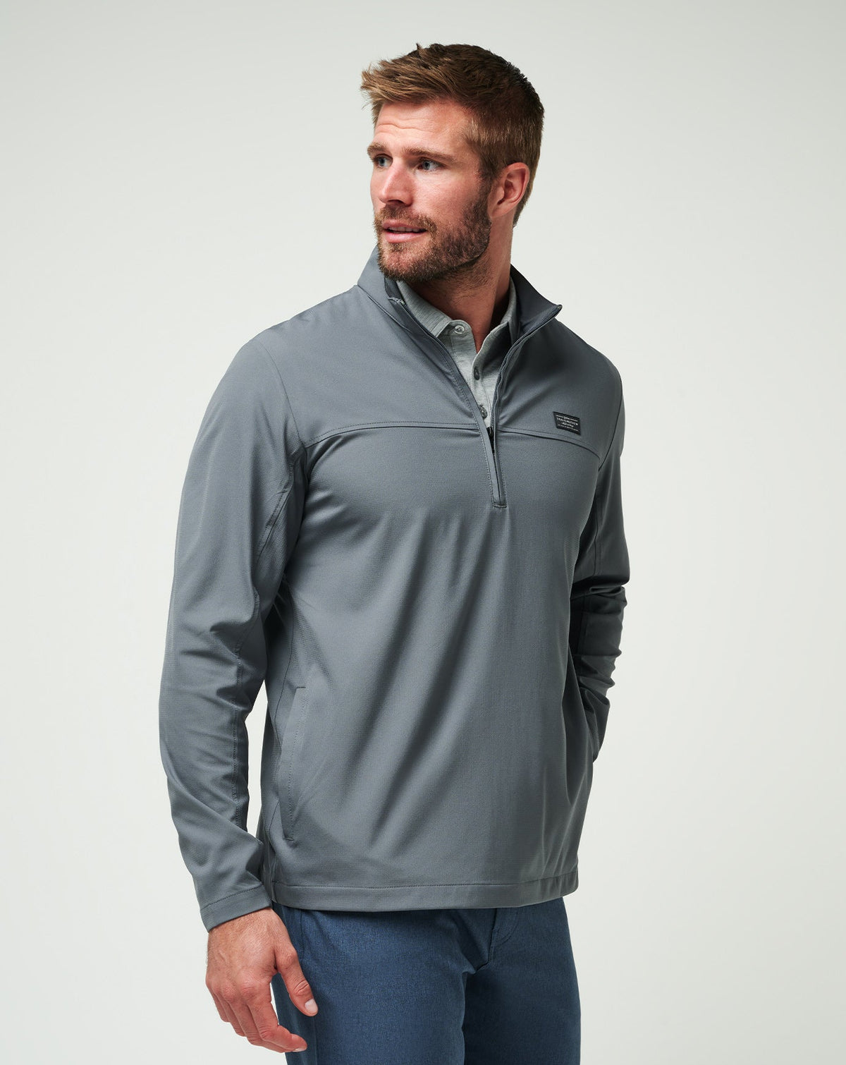 Wanderlust Quarter Zip Quiet Shade | Travis Mathew Best Seller